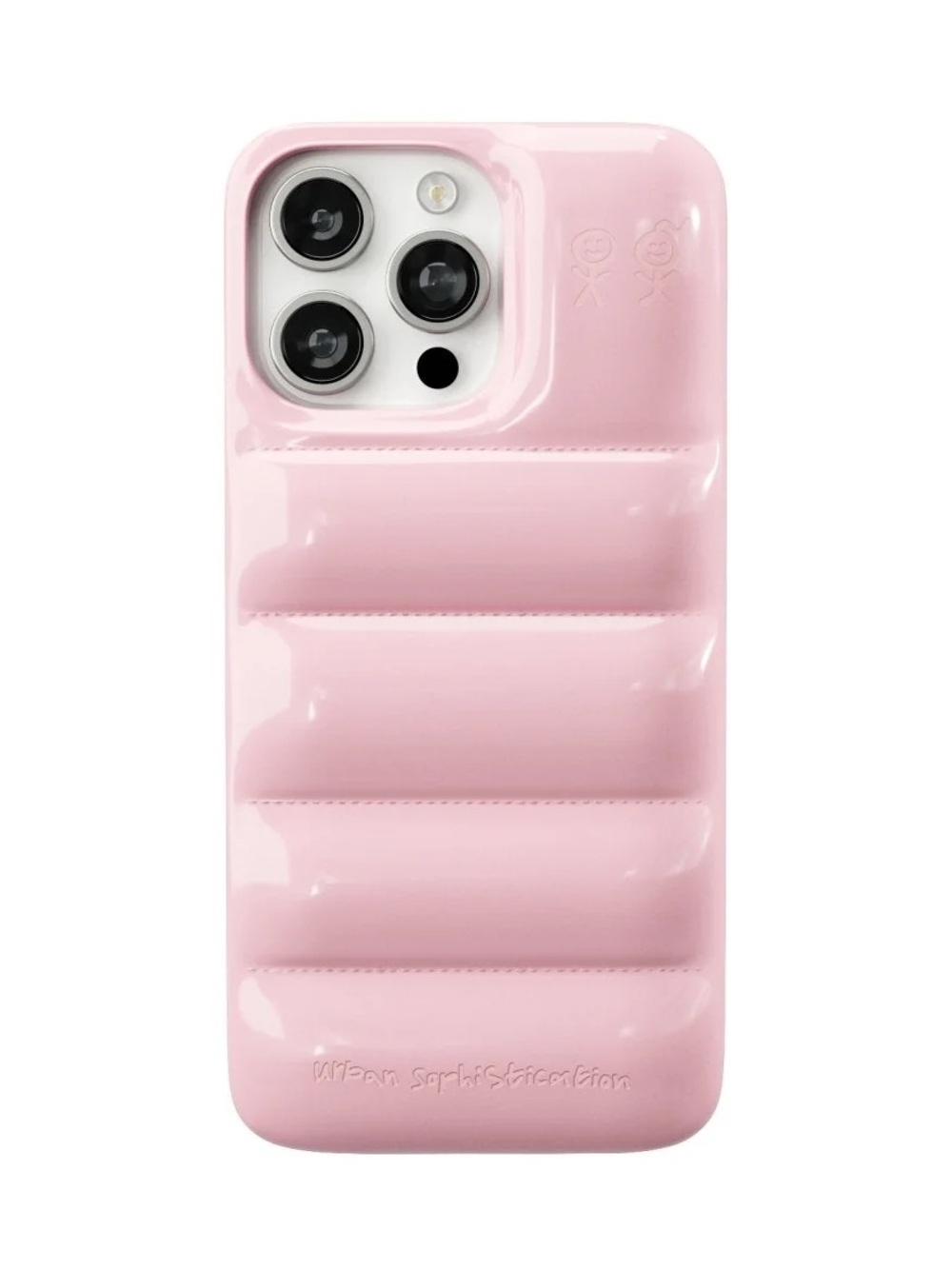 The Puffer Case® - Pink Gloss (Urban Sophistication) iPhone 16 Pro